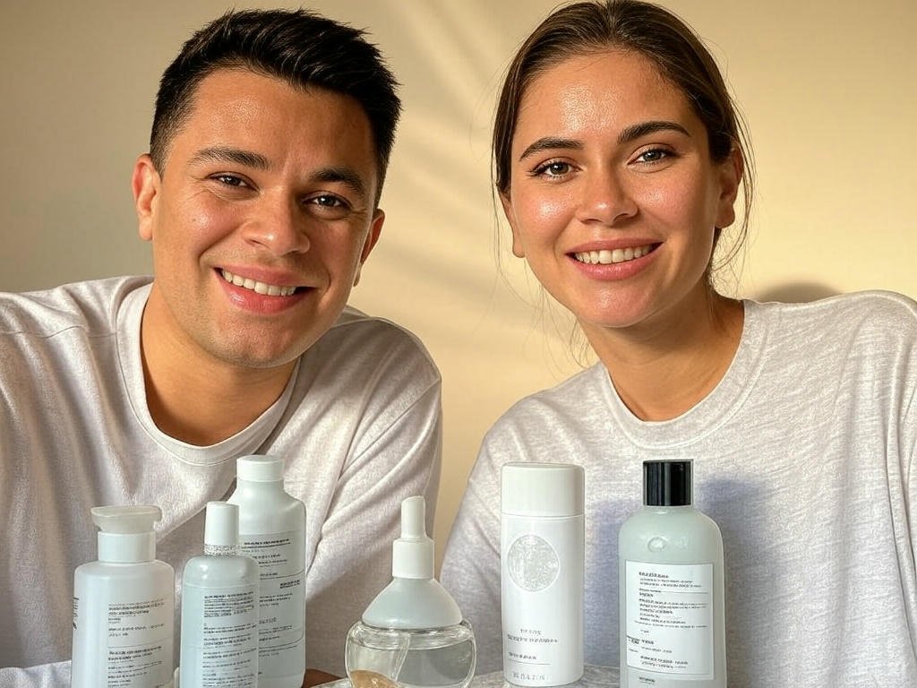 Facial care products from Amazon for smooth, radiant skin