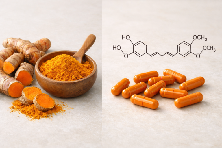 curcumin vs turmeric differences